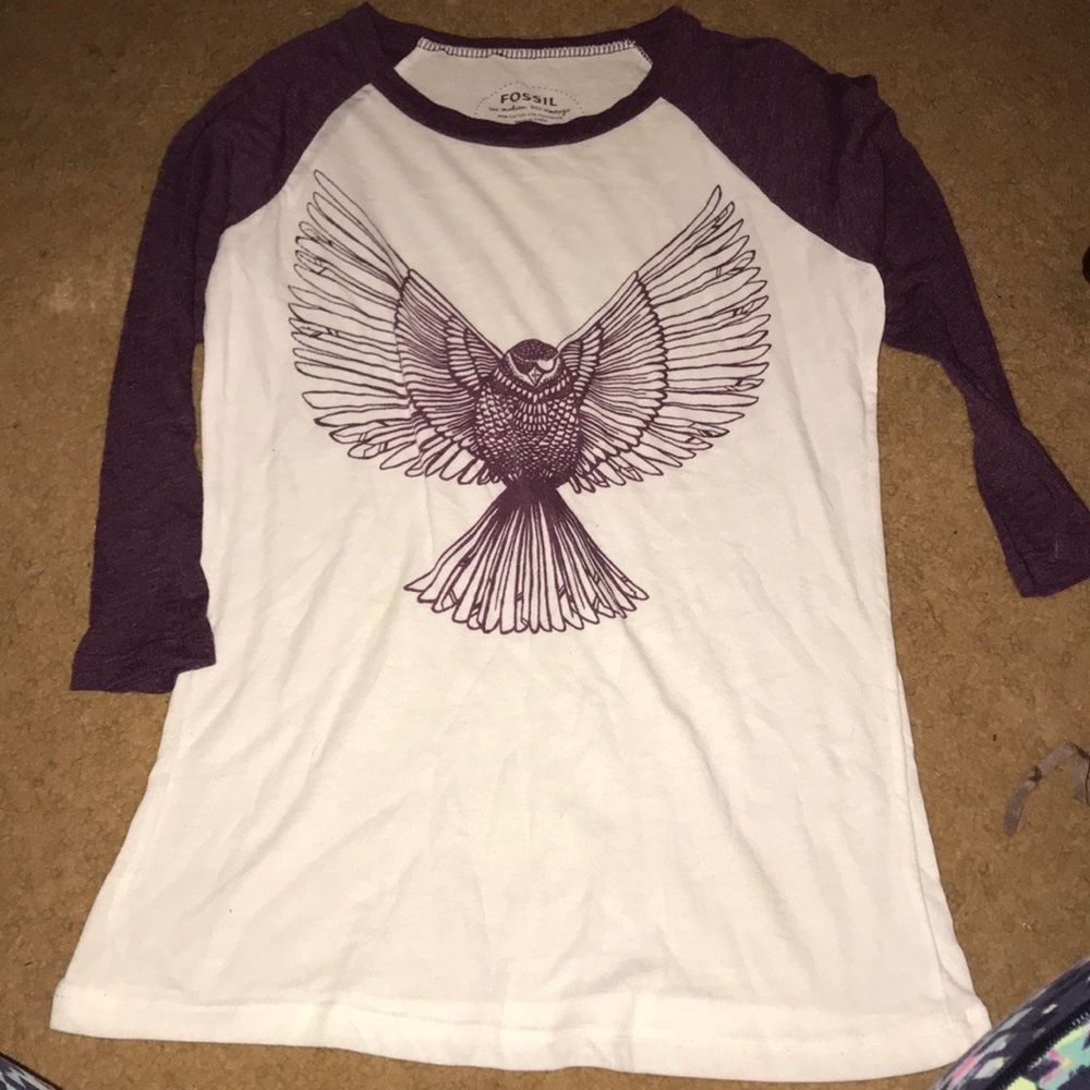 Fossil Baseball Tee